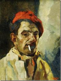 Portrait of Cornelis Noltee: Self-portrait